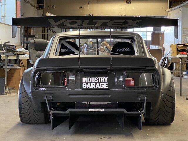 Industry Garage Datsun S30 Carbon Fiber Rear Flares