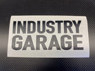 INDUSTRY GARAGE sticker Industry Garage 